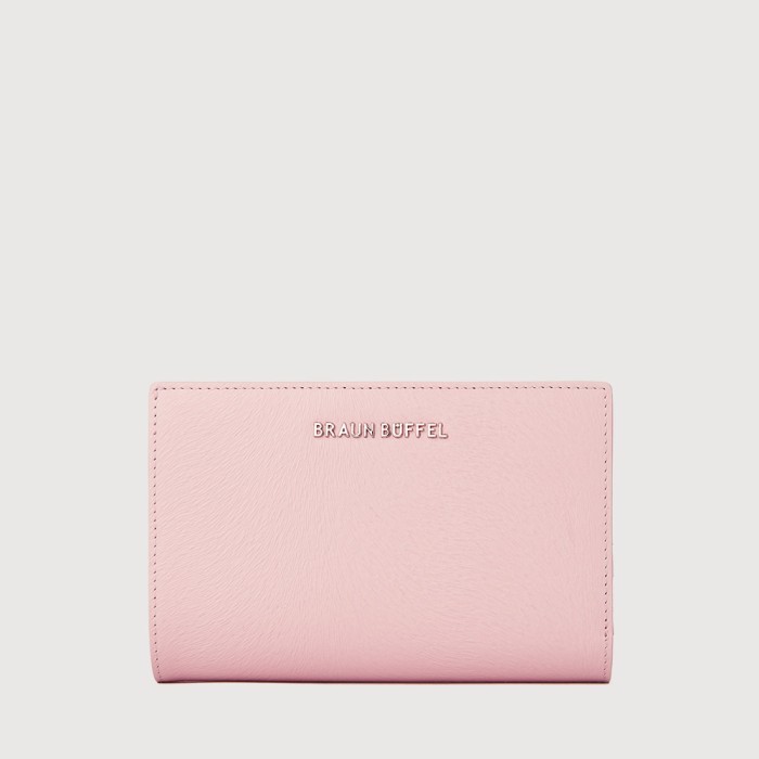BRAUN BUFFEL Dompet Wanita Linus 2 Fold 3/4 Wallet Mellow Peach
