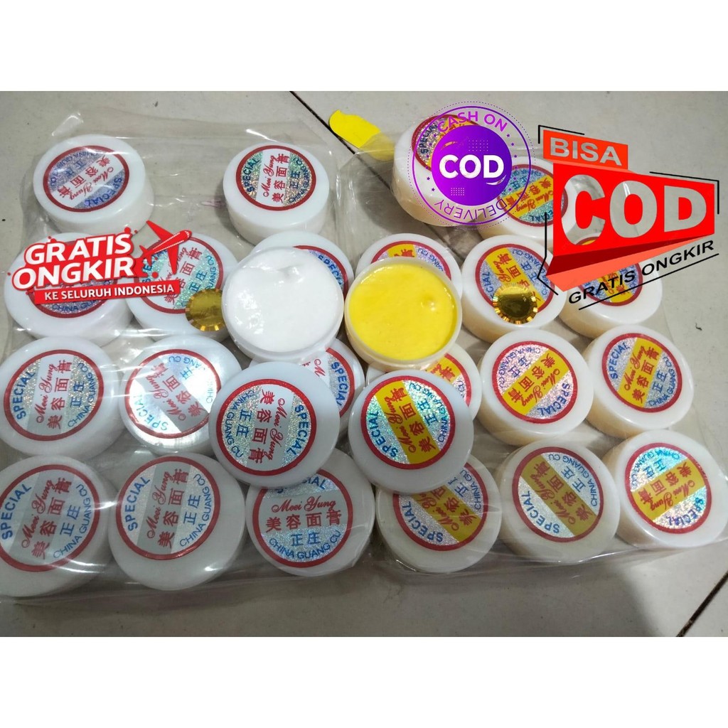 (6 PCS) CREAM MEYUNG PLACENTA SIANG MALAM