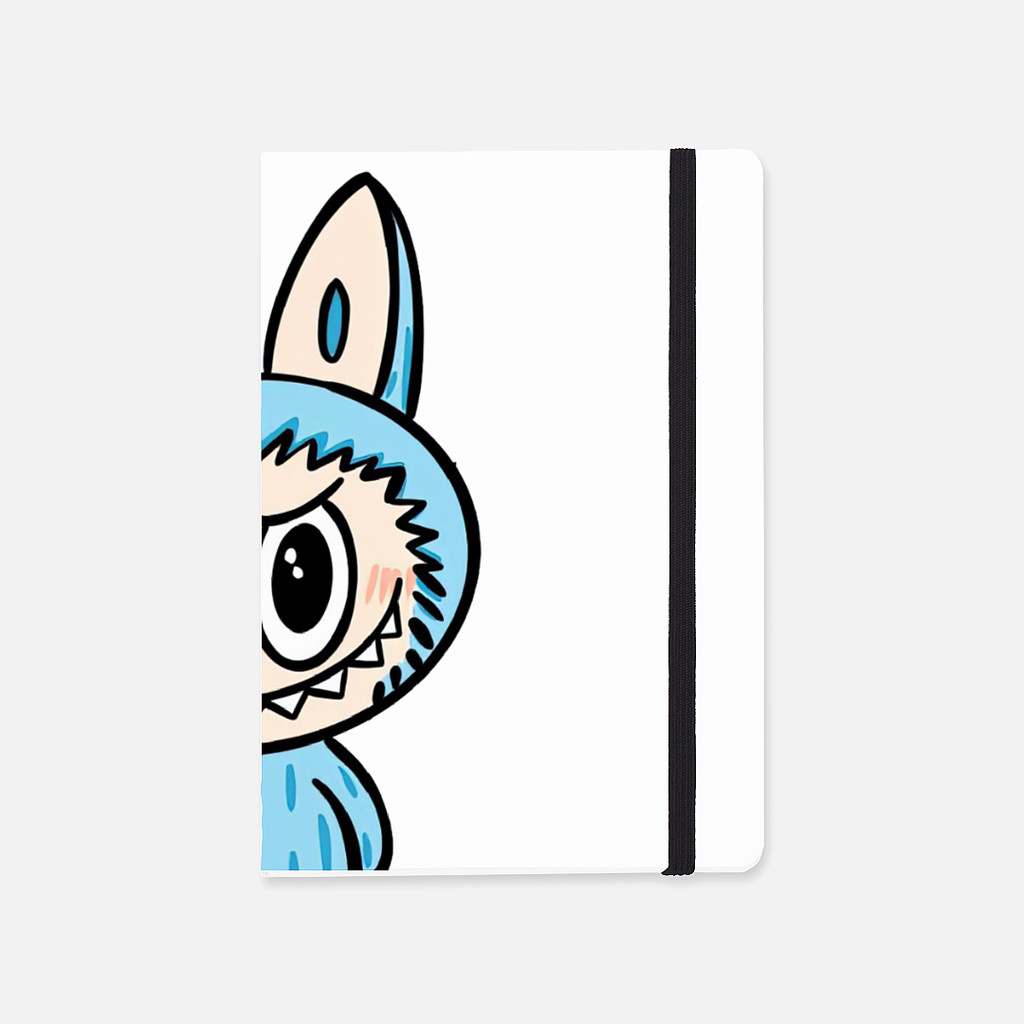 

Soft Cover Notebook LABUBU BIRU