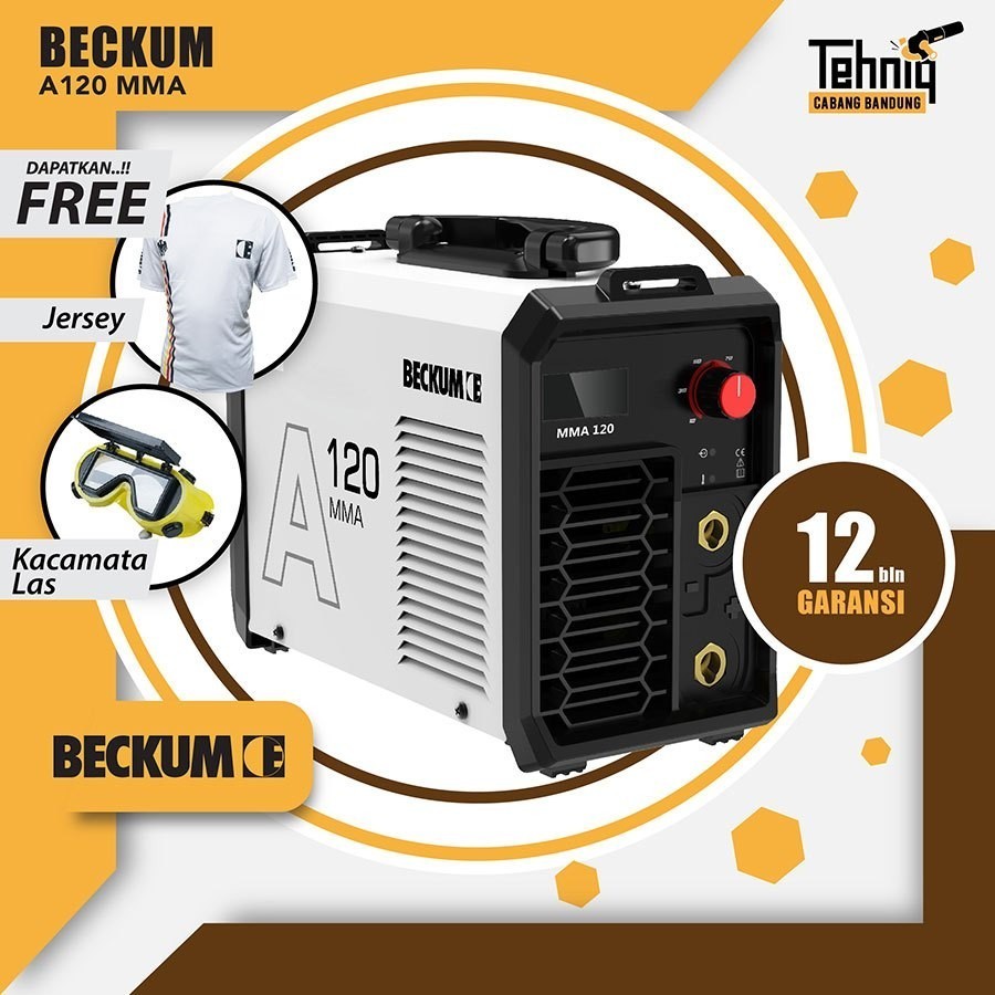 Mesin Las Jerman BECKUM MMA A 120 / Trafo Las Listrik BECKUM MMA A 120