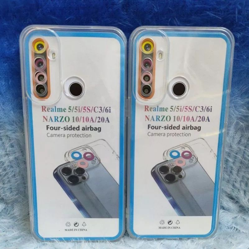 Softcase Clear Realme 5/ 5i/ 5s/ 6i ( Realme C3 ) Silikon Casing TPU Bening Transparan Pelindung Bel