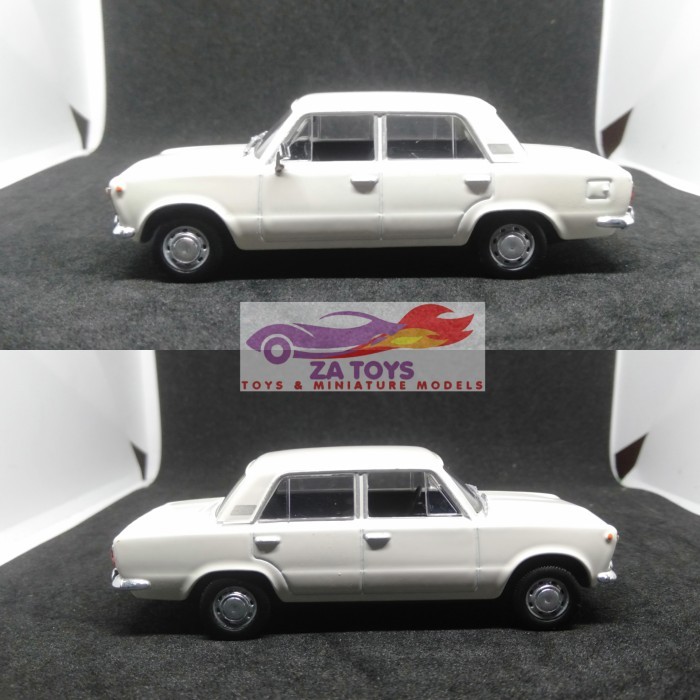KMS99 Diecast Polski Fiat 125P Sedan White by IST Skala 1:43 Loose