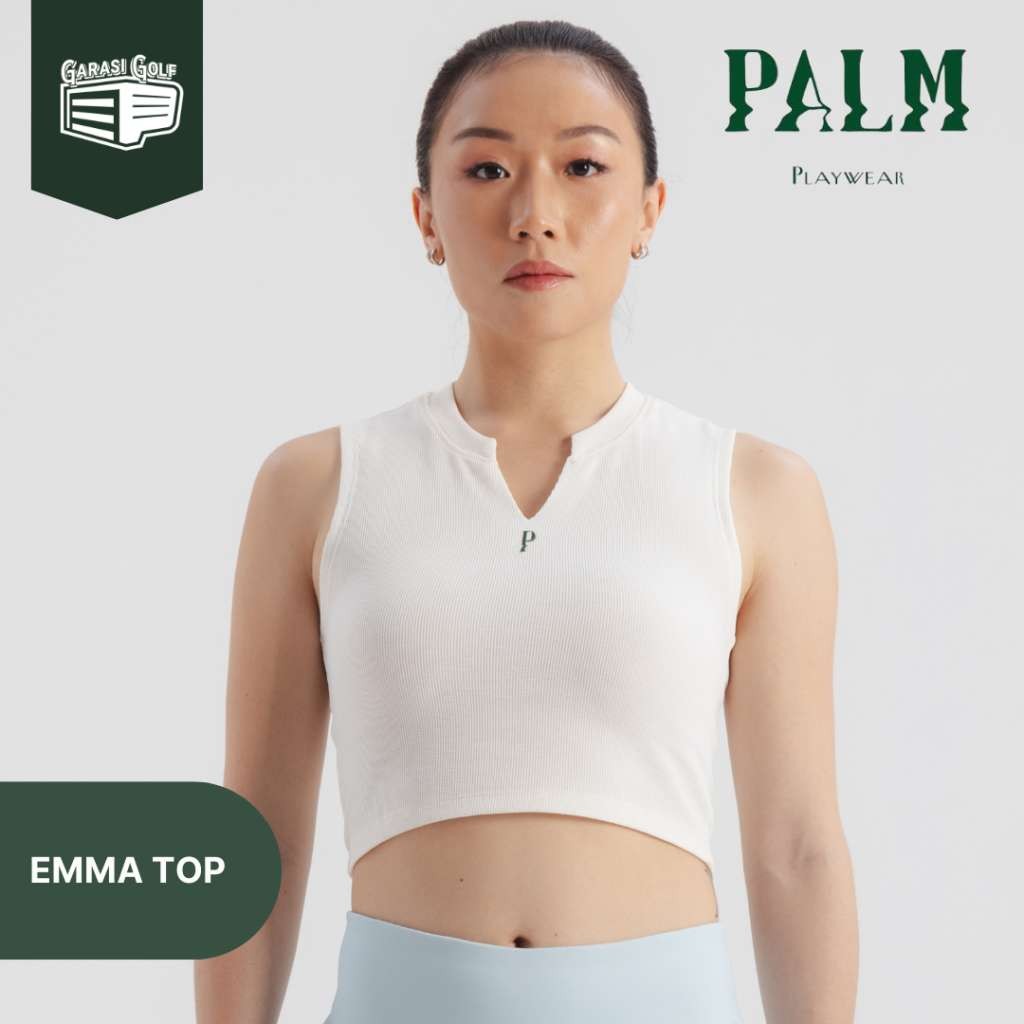 PALM Womens Emma Top - Baju Kaos Tanktop Golf Wanita