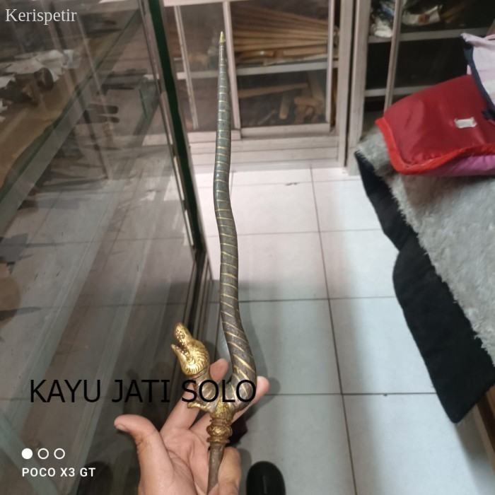 

tombak cacing kanil kinatah kamarogan Antikan KJS61 murah antik