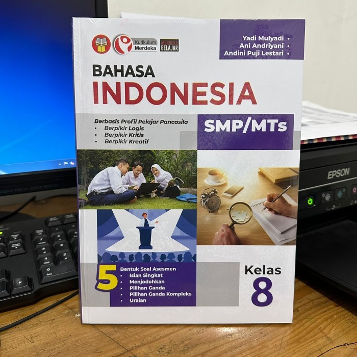 

BUKU BAHASA INDONESIA SISWA SMP/MTs KELAS 8 KUR.MERDEKA - YRAMA WIDY
