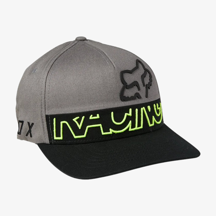 FOX Racing Skew Flexfit Hat [Pewter Grey] Hat