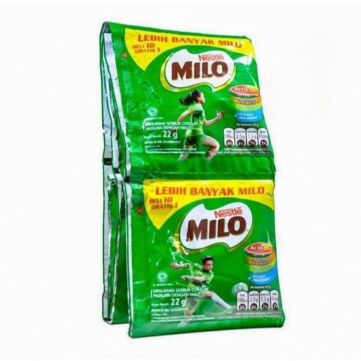 

Susu Milo Active-Go 10*22 Gram