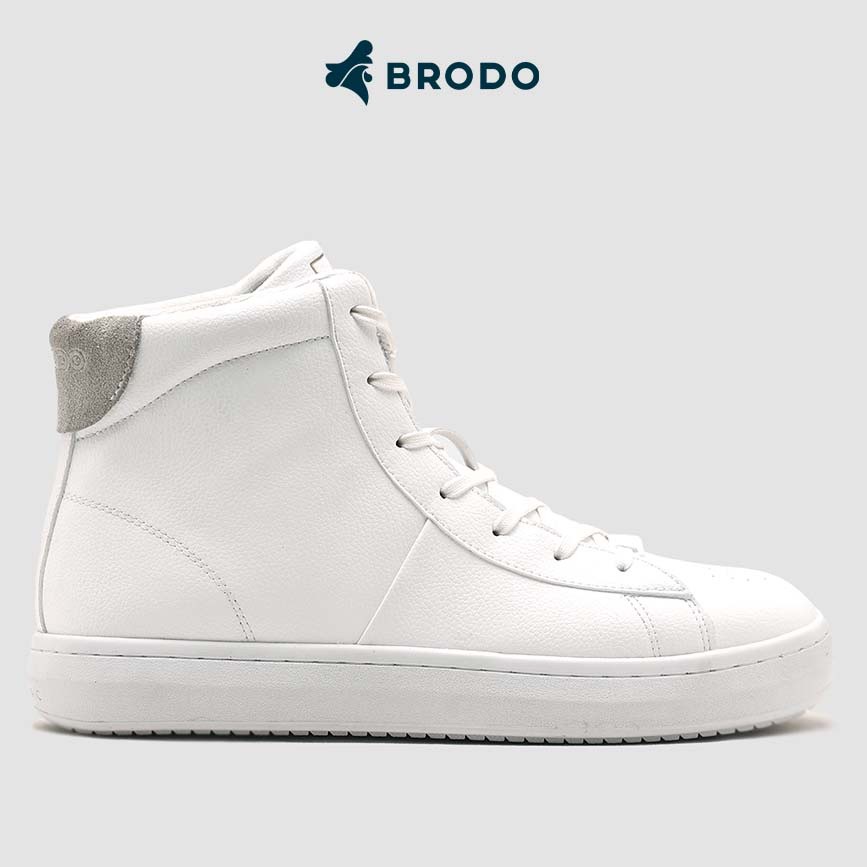 BRODO - Sneakers Campo Heritage Hi Fulll White