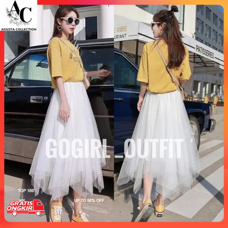 Rok Korea / Rok Tutu Midi Import / Rok Tutu Symetris Import / Rok Tutu Prewed / Rok Tutu Polos / Rok