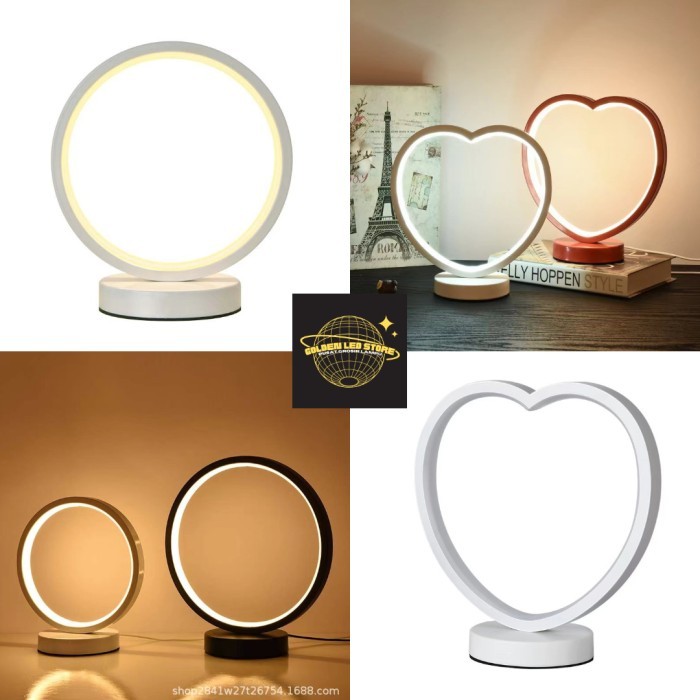 LAMPU TIDUR DEKORASI MEJA ELEGAN DAN MEWAH / LAMPU TIDUR AESTHETIC