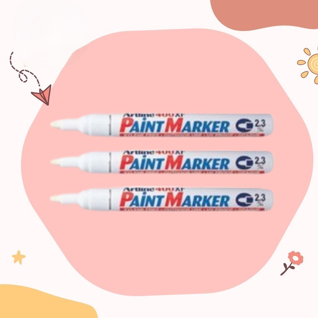 

ART PAINT MARKER EK-400 WHITE PER PCS