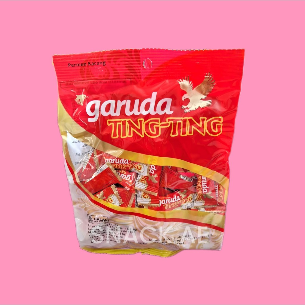 

Garuda Permen Kacang Ting Ting 125 gr isi 50 pcs