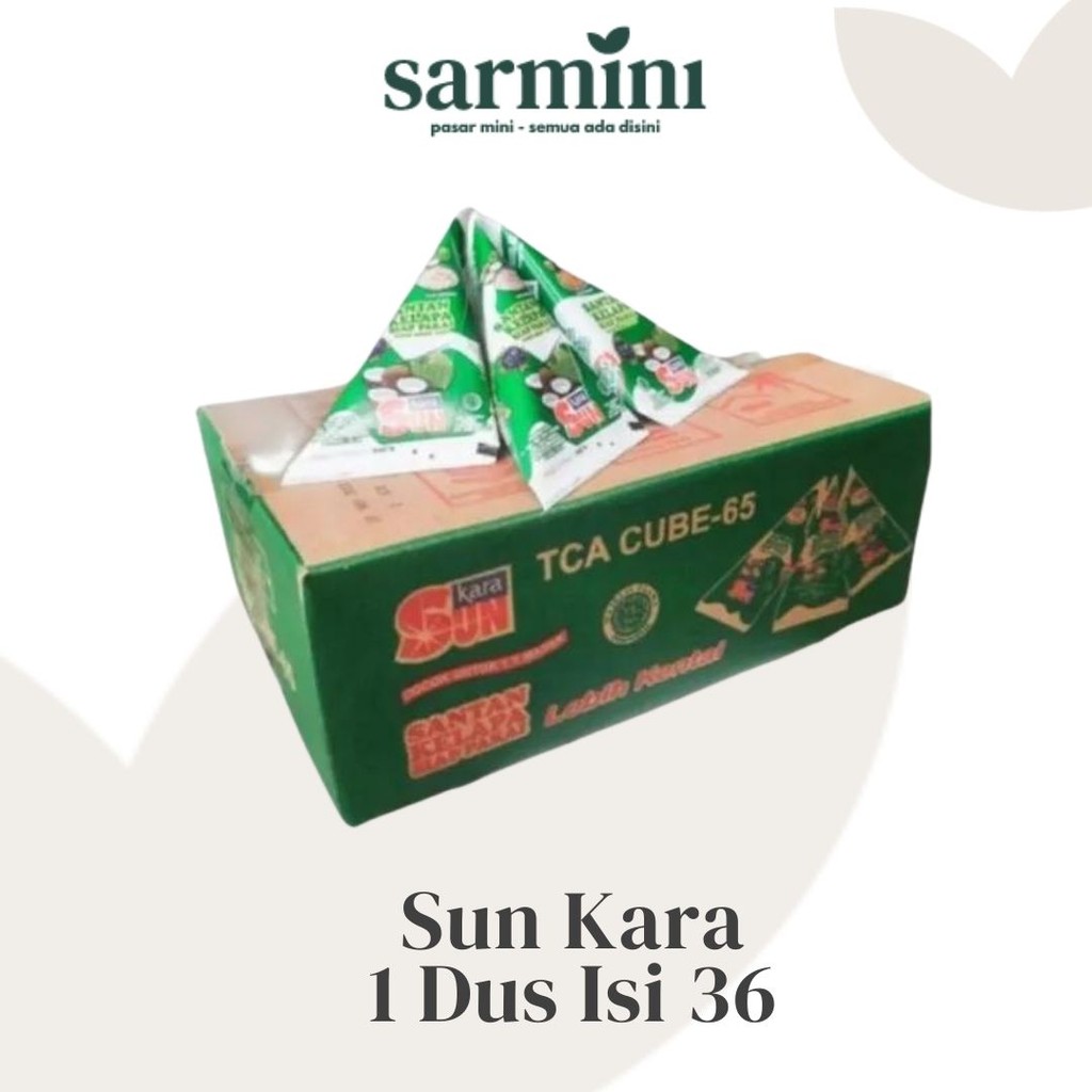 

Sun Kara Santan Kelapa 65ml 1 Dus isi 36 pcs