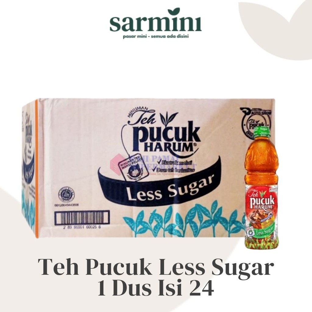 

Teh Pucuk Harum Less Sugar 350ml 1 Dus Isi 24 pcs