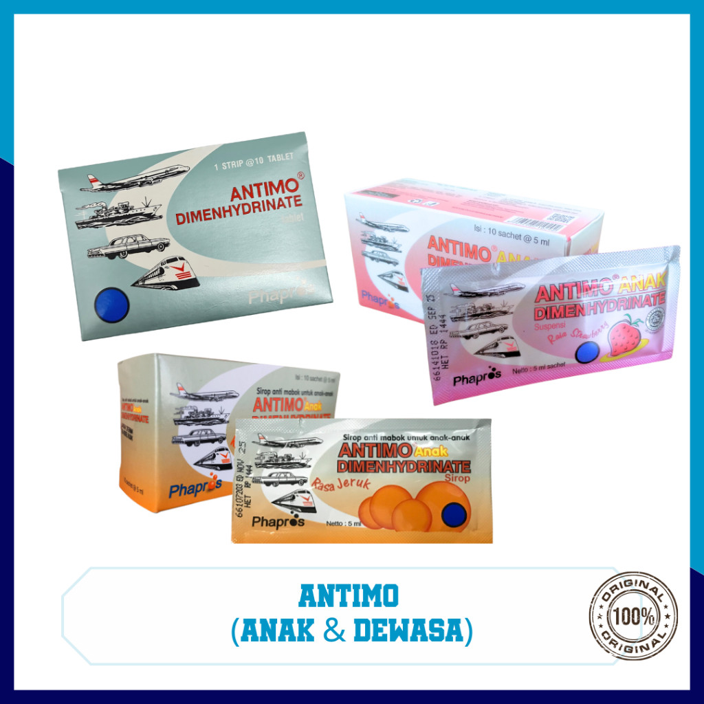 ANTIMO TABLET ANAK & DEWASA