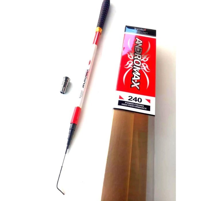 Joran Tegek Kaku kyoto andromax 210 240 270 300 Ruas Pendek carbon - 240 Cm