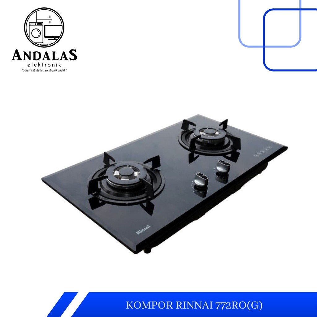 Kompor Tanam RINNAI RB 772 RO G / RB 772 RO(G)