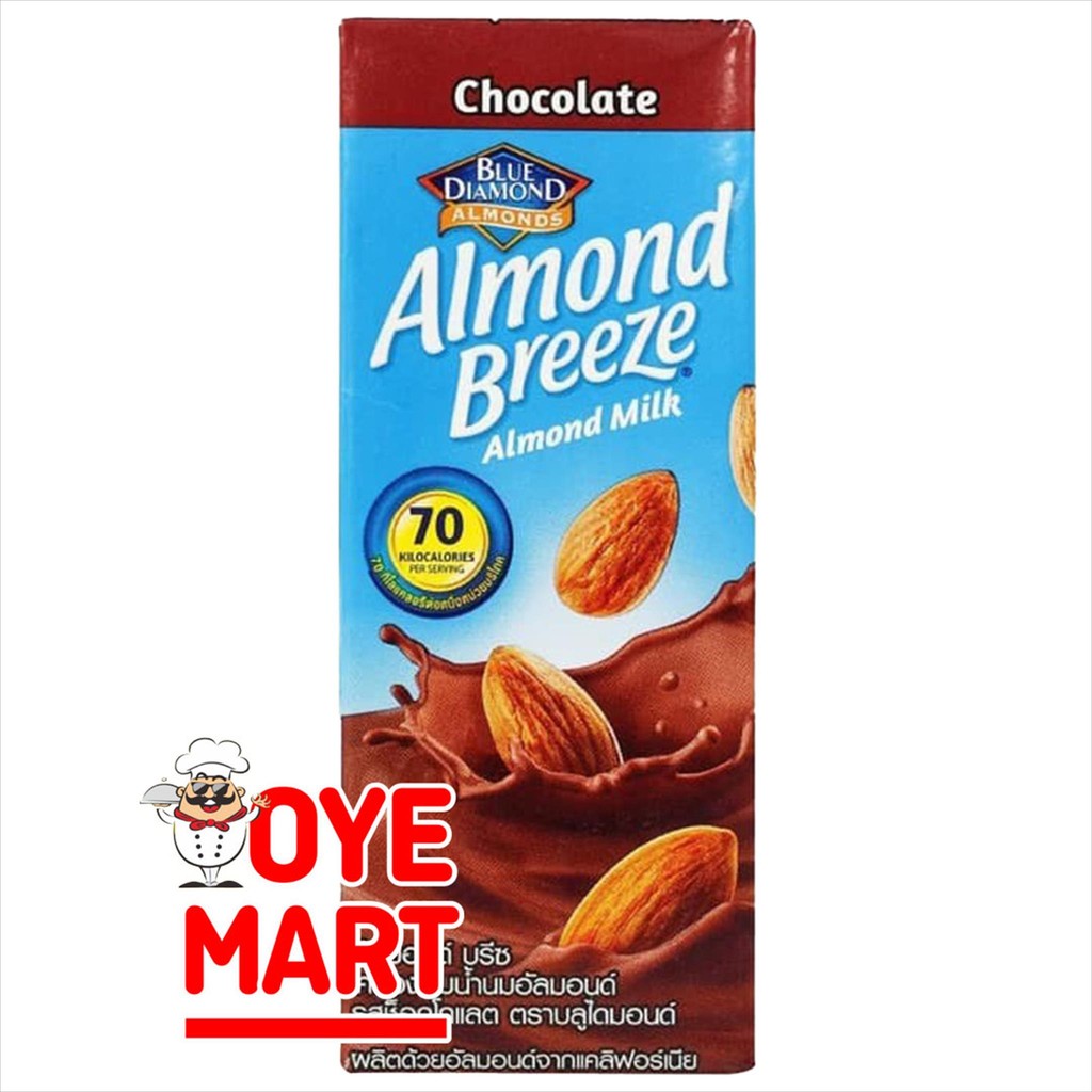 

BLUE DIAMOND ALMOND BREEZE CHOCOLATE 180 ML / SUSU ALMOND COKLAT