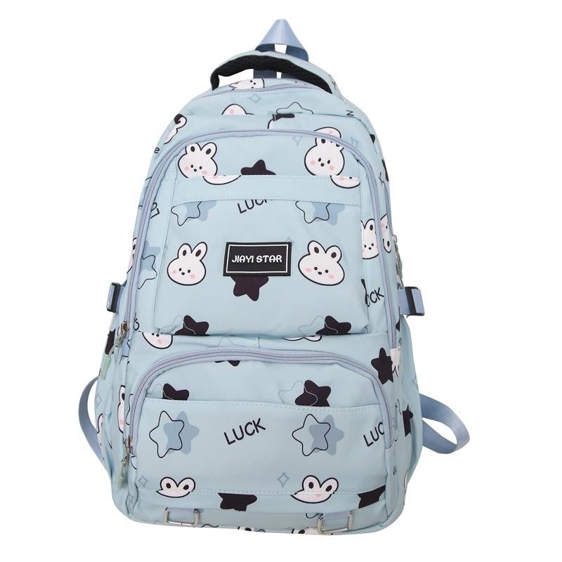 Tas Ransel Sekolah Anak SD SMP Imut Lucu Cute Ala Korea Import Wanita Perempuan Cewek Dewasa Remaja 