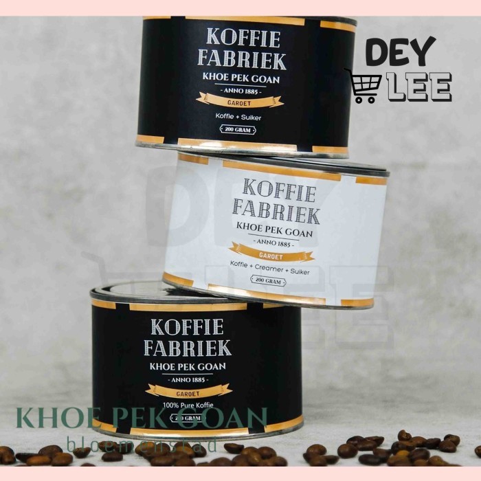 

KHOE PEK GOAN Koffie Fabriek 200g Kopi Bubuk Khas Garut ALL VARIANT Bandung