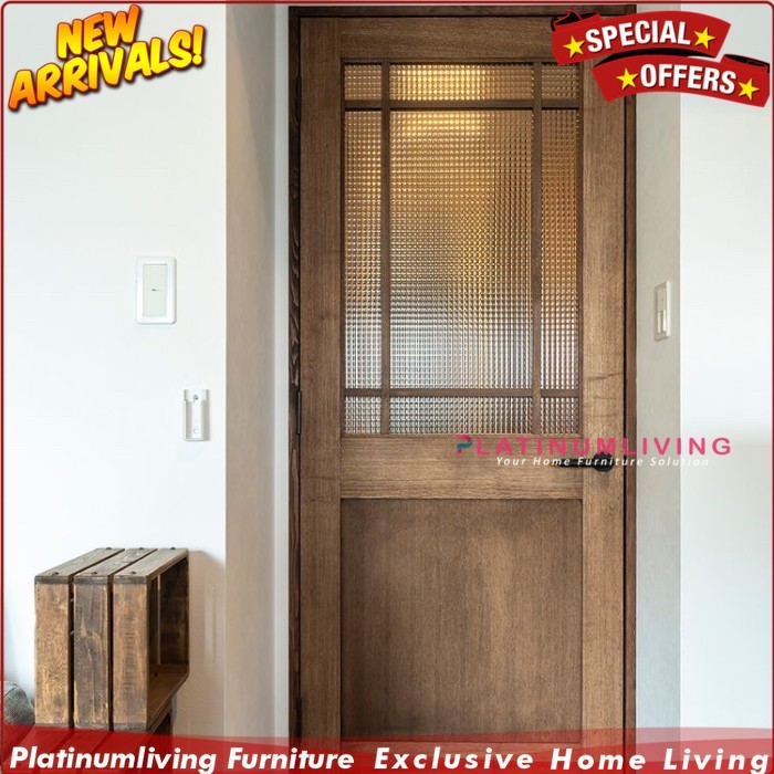 Pintu rumah kaca minimalis klasik pintu dapur kusen jati
