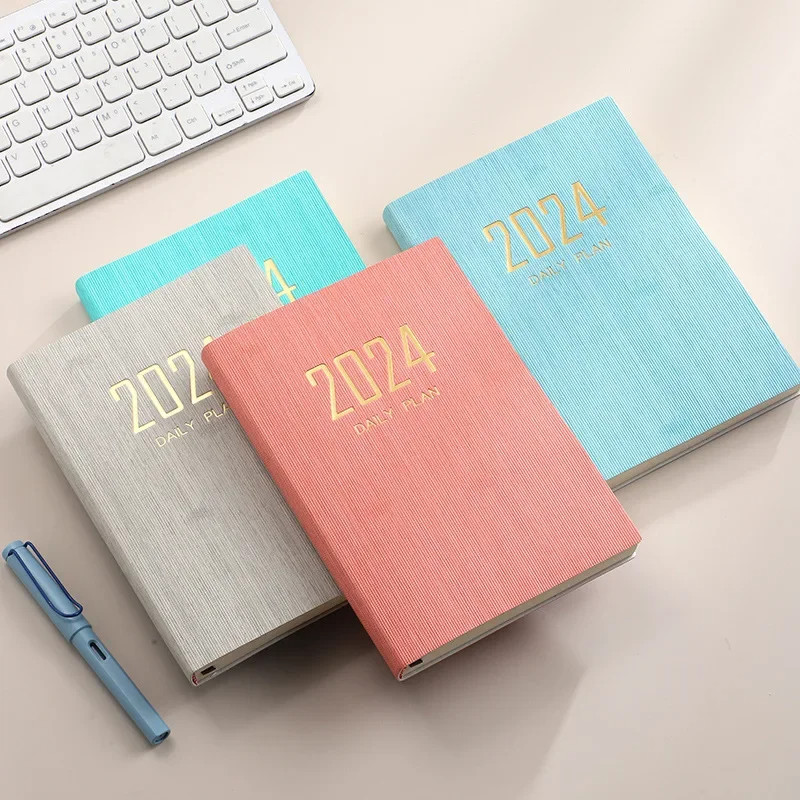 

prima MINKYS Buku Catatan Harian 2024 Notebook Planner 365 Days 64 Sheet MK5 shopee