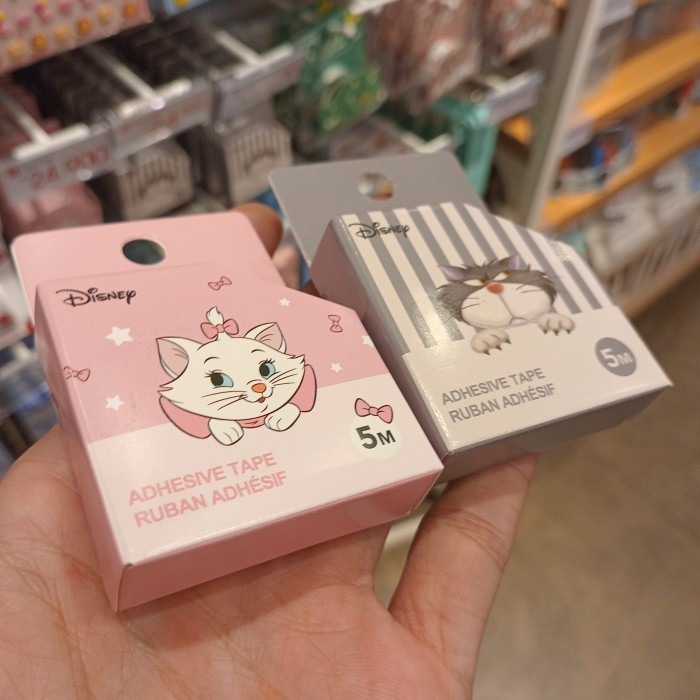 

MINISO Disney Cat Single-Roll Adhesive Tape PDQ - Tape Perekat Cantik - Lem