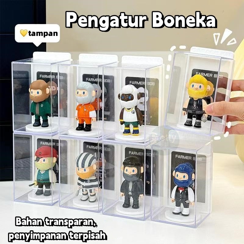 6PCS KOTAK DIGITAL MINI - Kotak Pajangan Kotak Pajangan Vertikal KOTAK PAJANGAN GANTUNG DIGITAL MINI