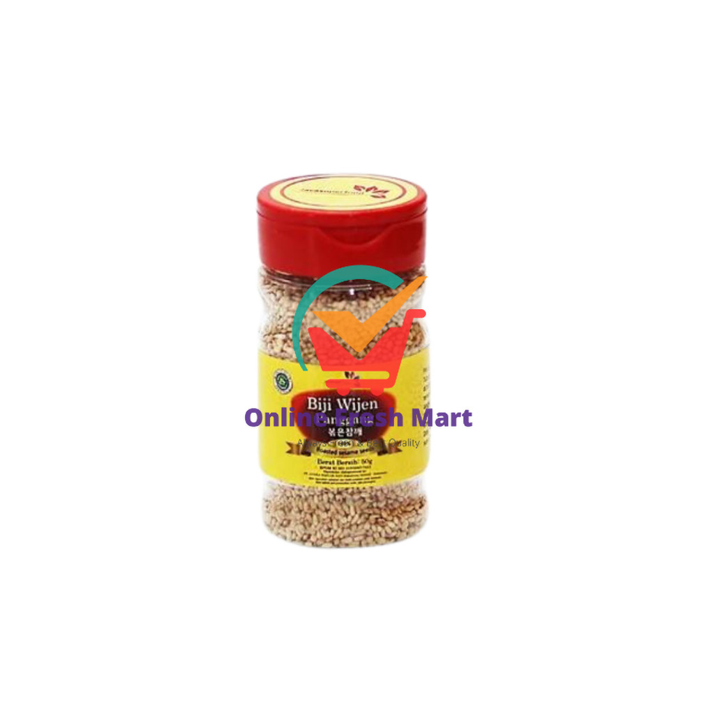 

Biji Wijen Panggang Korea / Sesame Seeds Roasted Java Superfood 50g - Online Fresh Mart Denpasar