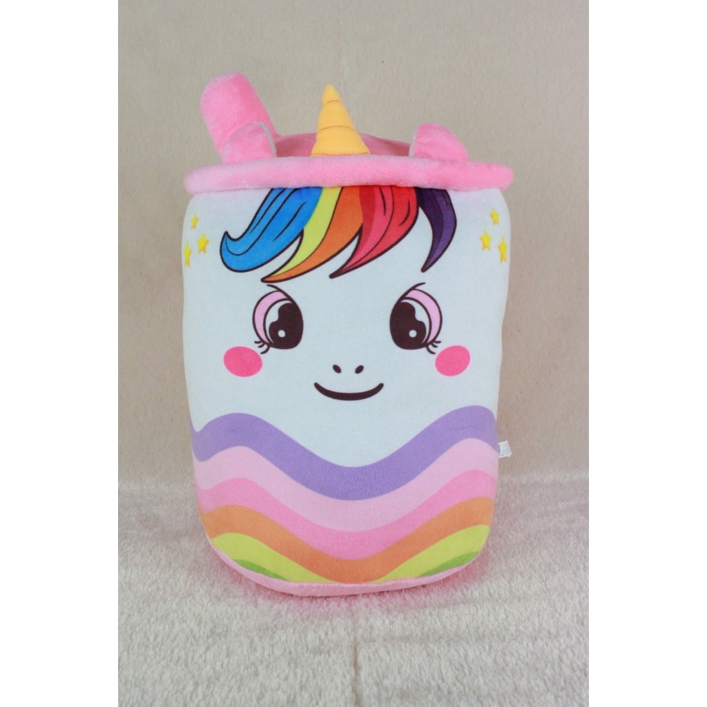 Boneka Boba Jumbo "14 variasi Unicorn - Ombak pink