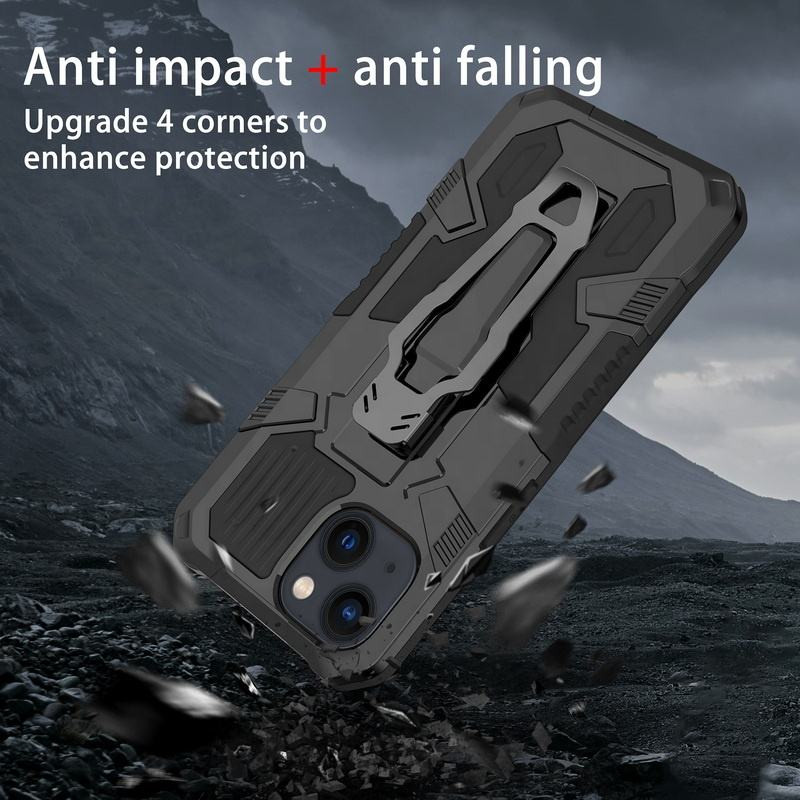 CASING ROBOT SAMSUNG J4 PLUS  J6 PLUS  J7  J7 PRIME HARD CASE I-CRYSTAL ARMOUT KICK STANDING CLIP