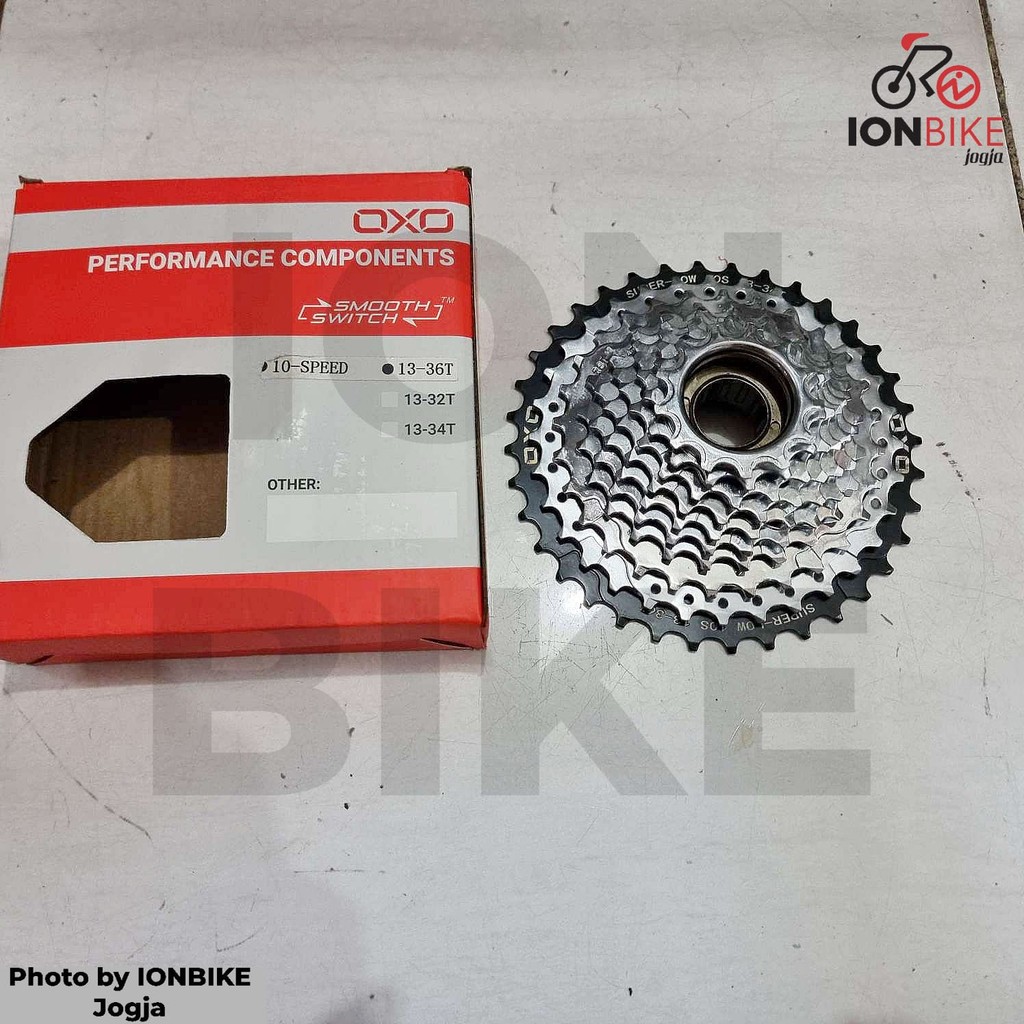 Sprocket 10 Speed OXO 13 36 T DRAT ULIR Freewheel Gir Gear Belakang 13-36T 13 36T Sepeda MTB Gunung 