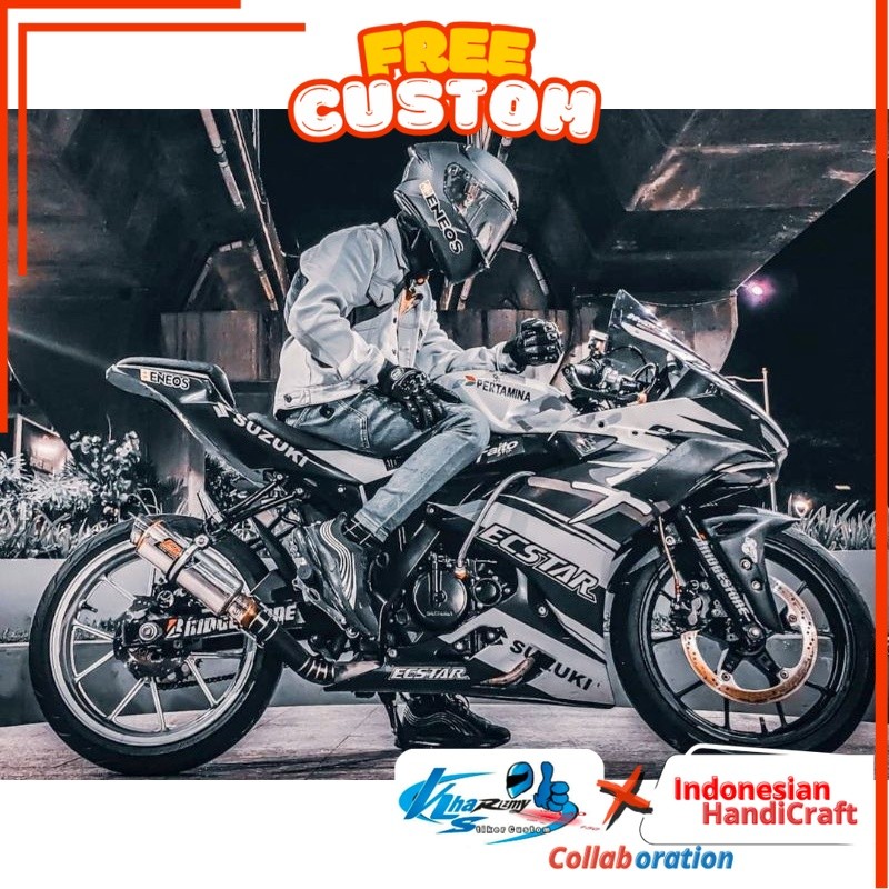 DECAL CUSTOM GSX R150