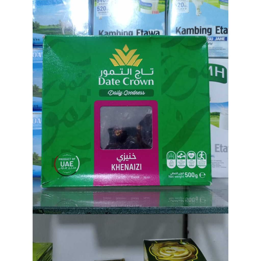 

Kurma Arab Date Crown Khenaizi Original - 500 gram