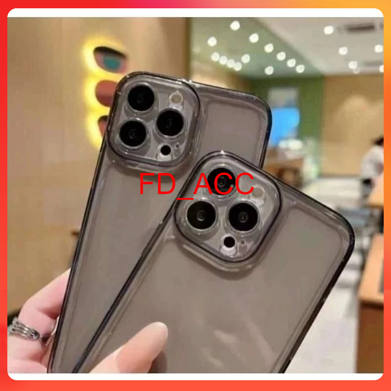 [FD_ACC] SOFTCASE CLEAR HITAM [ POCO C40 /POCO C65 /POCO X6 5G /POCO M6 PRO 4G /POCO M6 4G /POCO M6 