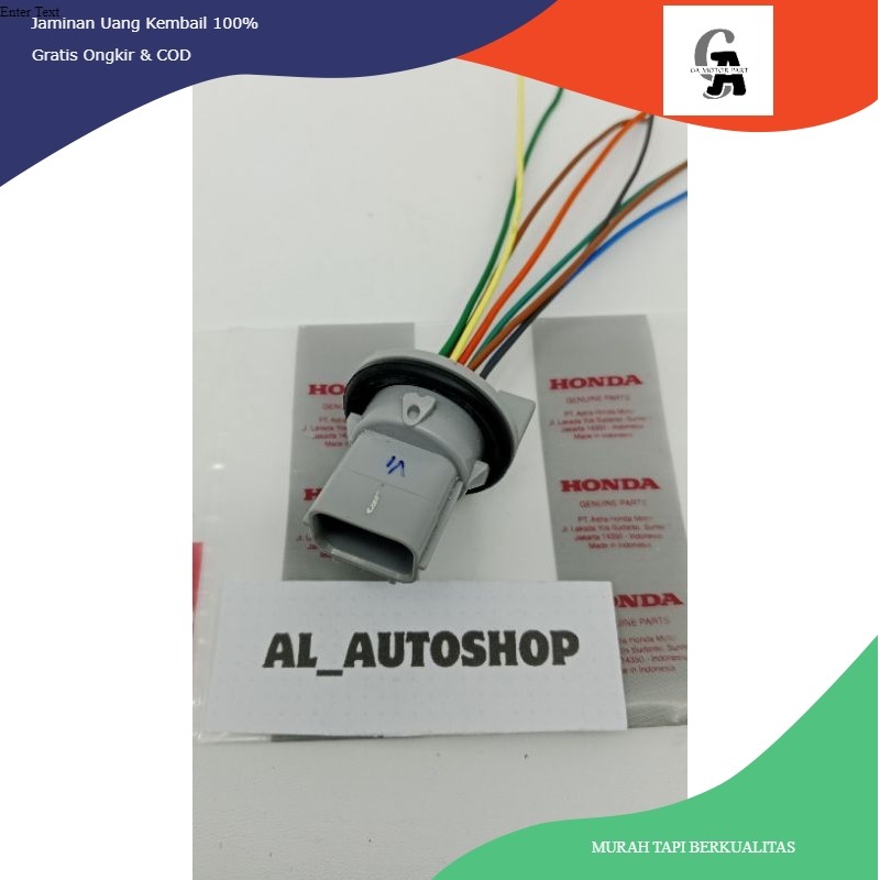 Soket Kabel Lampu Depan Headlamp Motor Honda Vario 125 Vario 150 Original
