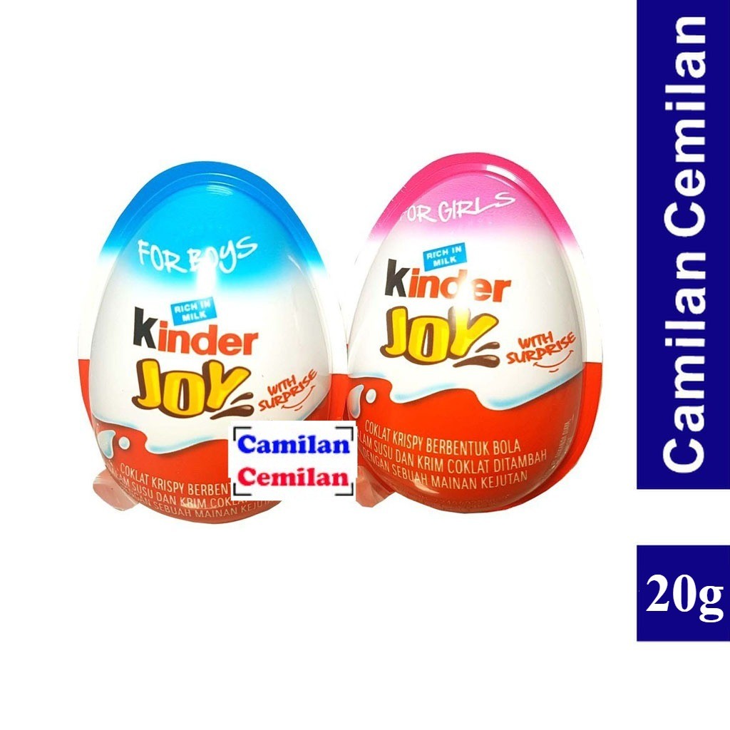 

Kinder Joy Kinderjoy Coklat Biskuit 20 gr