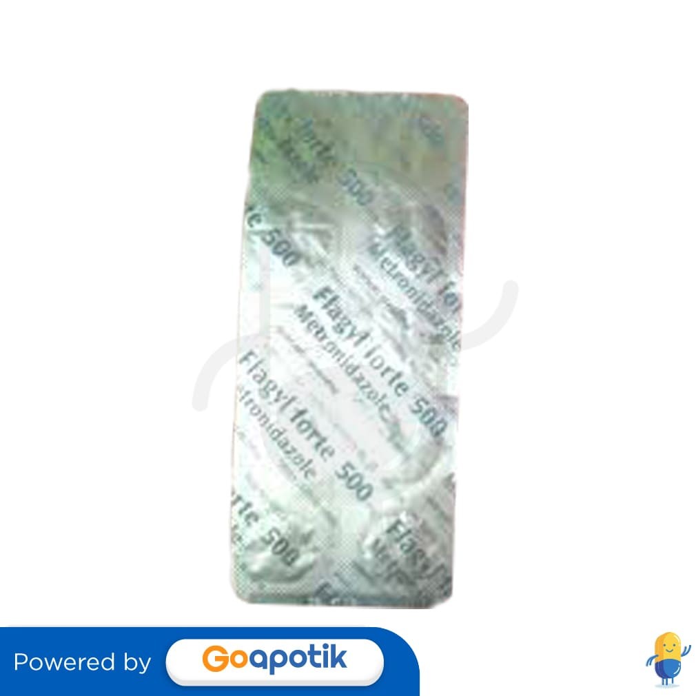 Flagyl Forte 500 Mg Blister 10 Tablet
