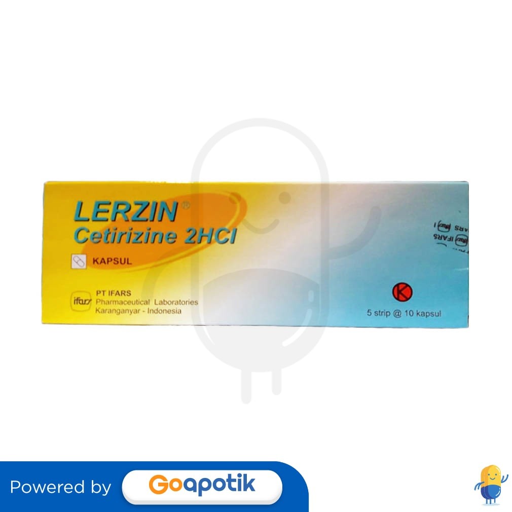 Lerzin 10 Mg Box 50 Kapsul