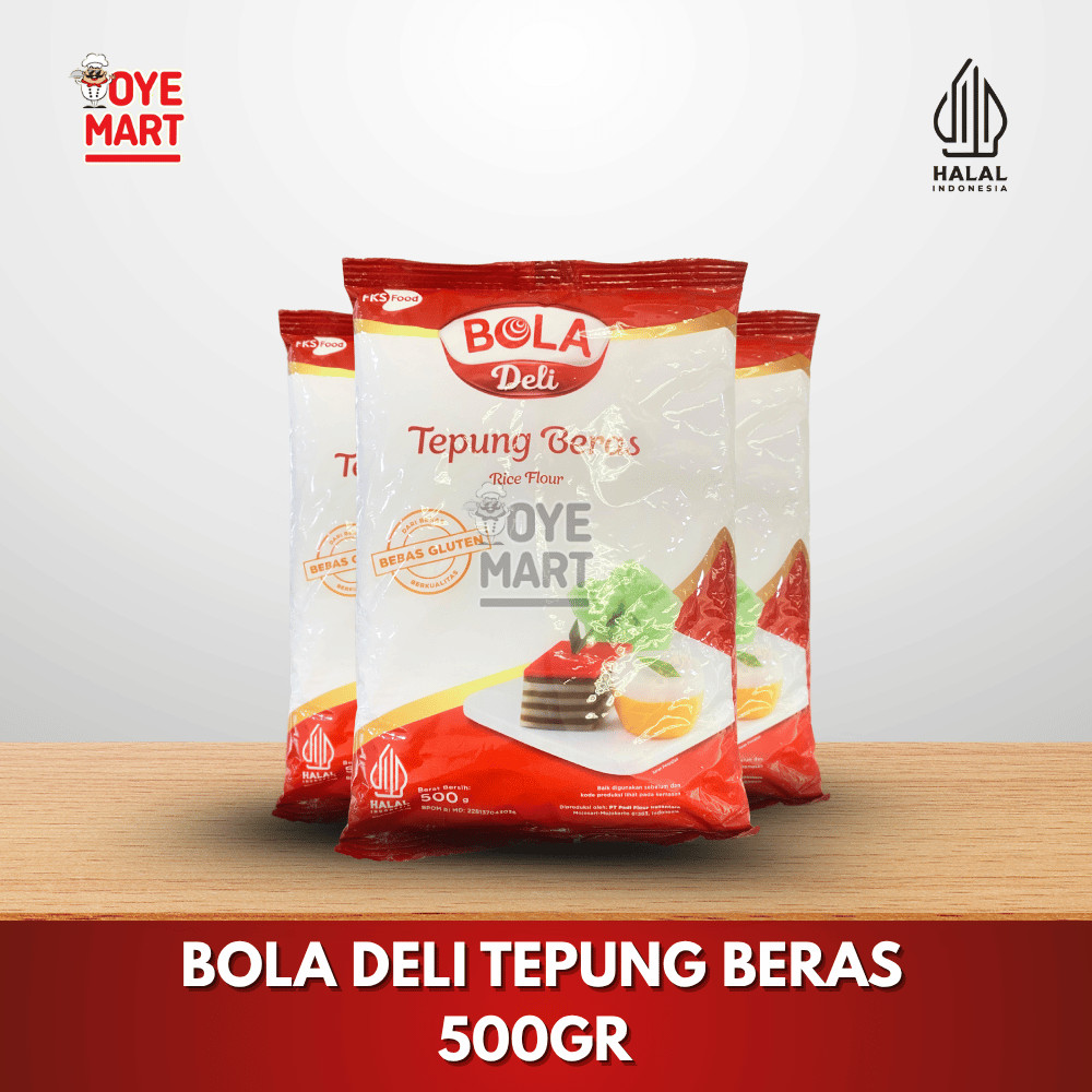 

BOLA DELI TEPUNG BERAS 500GR