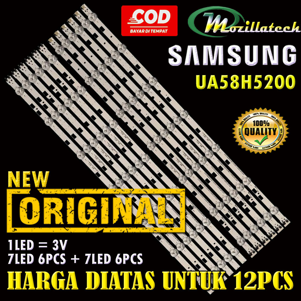 COD BACKLIGHT TV SAMSUNG 58 UA58H5200 58H5200