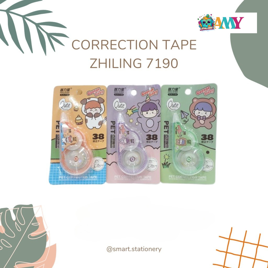 

CORRECTION TAPE ZHILING 7190 AMY STASIONARY