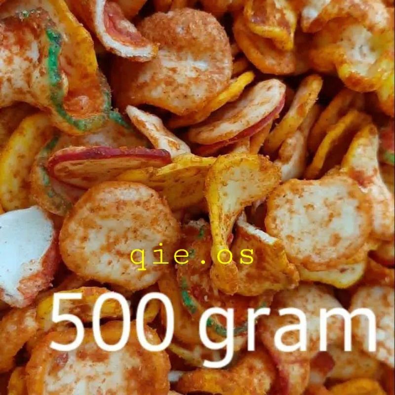 

Seblak kering pedas daun jeruk seblak kencur kerupuk seblak 500 gram