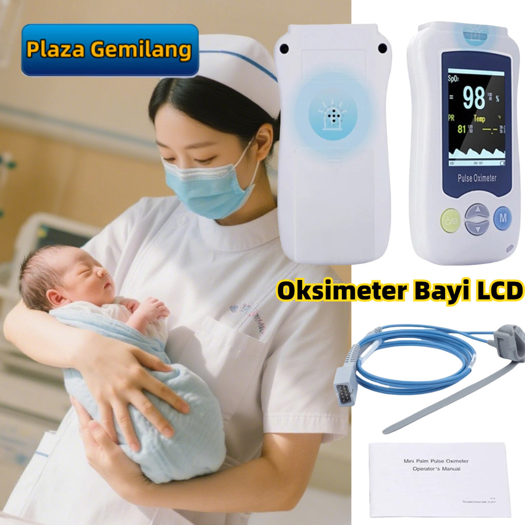 Handheld Oximeter Neonate Newborn Pulse Oximeter SPO2 Bayi