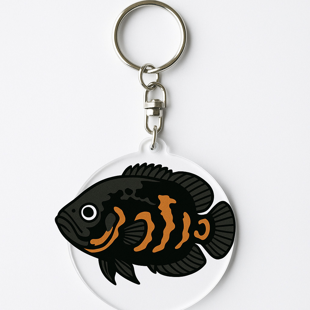 GANCI OSCAR HITAM BATIK TEMBAGA 7 8 9 CM GANTUNGAN