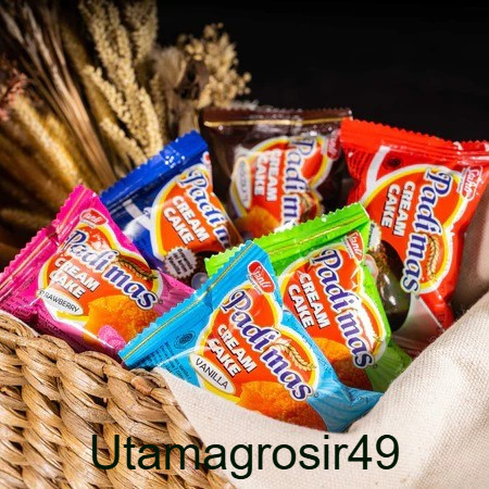 

UG PADIMAS CREAM CAKE (Bolu Isi Krim Rasa) - Ball isi 10pcs