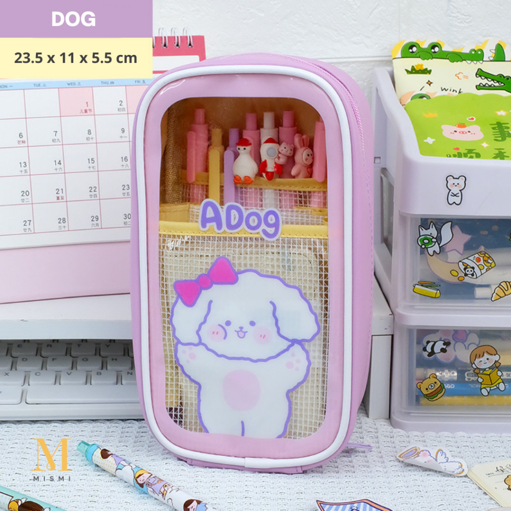 

JAMIN MURAH !!!Mismi Bona Pencil Case Perempuan Tempat Pensil Sekolah Lucu Motif Beruang - PC5B(BISA LANGSUNG ORDER)