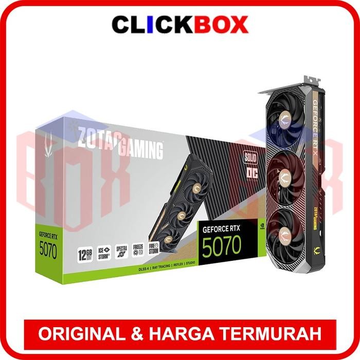 ZOTAC GAMING GeForce RTX 5070 SOLID OC