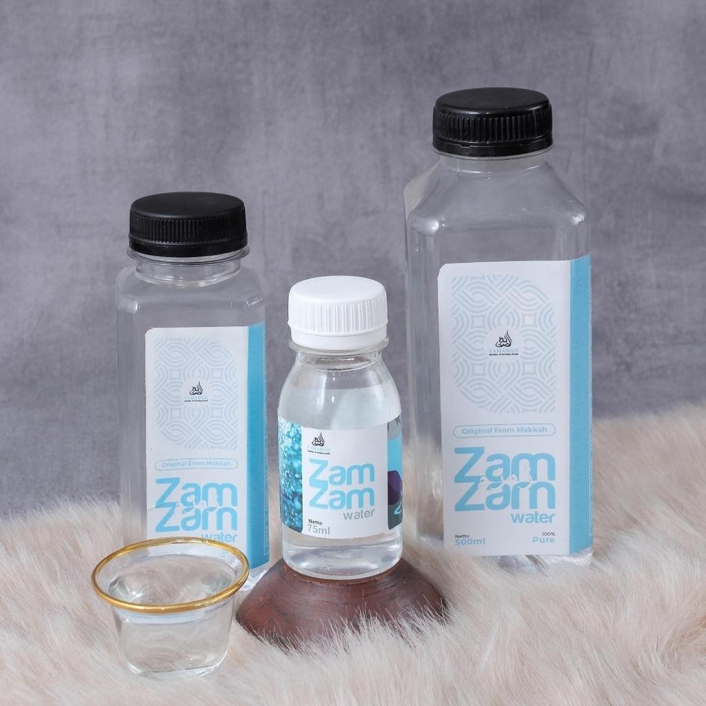 

Az-zahra_Shop.28 Air Zamzam Asli 100% 500ml 250ml Zam Zam Water Original Oleh Oleh Haji Umrah