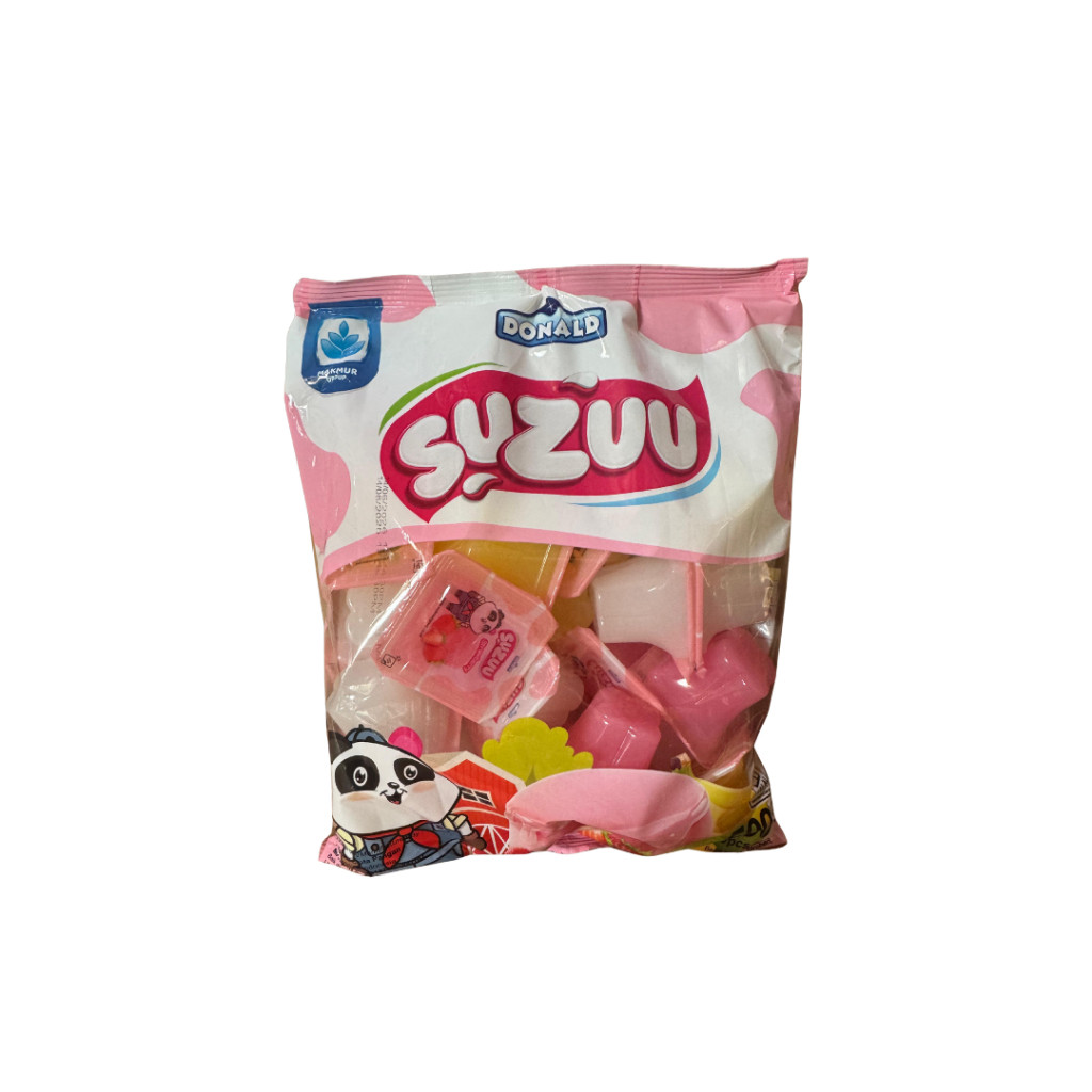 

Donald Suzuu Jeli Ager Rasa Susu Buah 1 Pack isi 20 pcs x 25gr